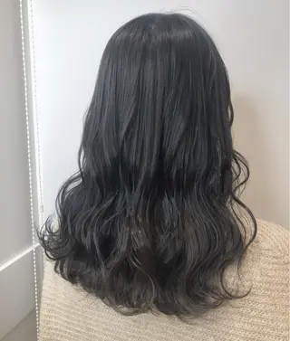 ロング カラー sano sayakaのヘアスタイル
