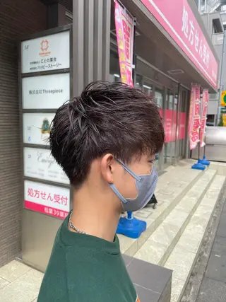 メンズ 髪質改善カラー特化 井上秀樹のヘアスタイル