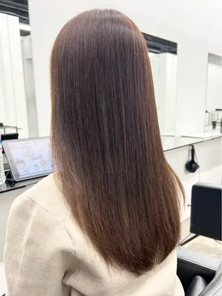 ロング カラー 原宿 ツヤカラー🫧 ちり🍎のヘアスタイル