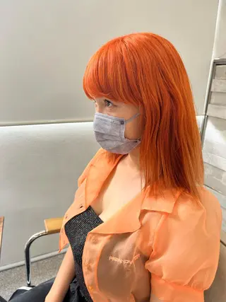 ミディアム カラー 👗 himariのヘアスタイル