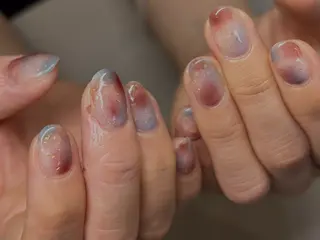 ネイル 🫧ユキ🫧 持込デザOK/平日夜のネイルデザイン