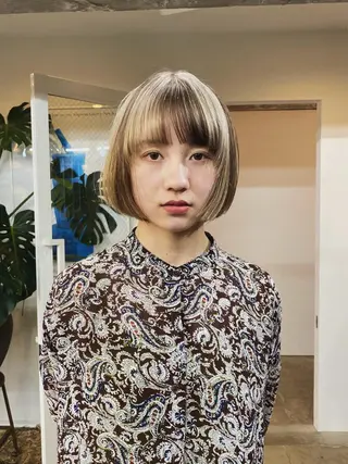 ショート カラー GATTACA所属・KEI gattacaのヘアスタイル
