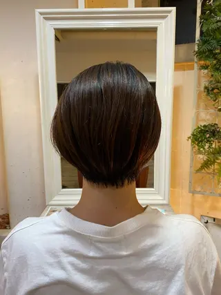 ショート みやた なゆのヘアスタイル