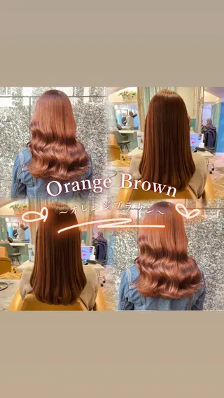 ロング カラー カット縮毛モデル募集 hina🪐˚✧₊⁎のヘアスタイル