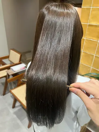 ロング 透明感&巻き髪 韓国ヘア　YUKIのヘアスタイル