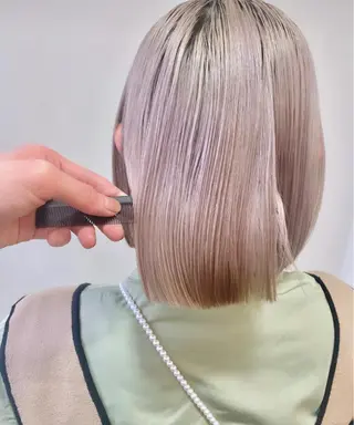 カラー 聖斗 /ハイトーン/パーマのヘアスタイル