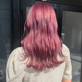 セミロング カラー 透明感カラー/パーマ 🌀アオノのヘアスタイル