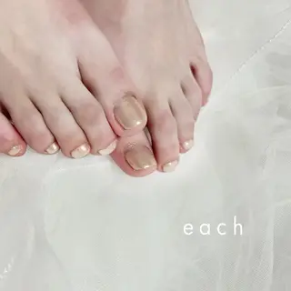 ネイル 𝒆𝒂𝒄𝒉 kanako 🕊のネイルデザイン