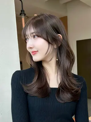 ロング カラー ヘアアレンジ ⭐️ショート/ボブ/ 艶カラー/りょうがのヘアスタイル