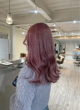 ミディアム カラー Re.ly所属・Ly🎀 Ricoのヘアスタイル