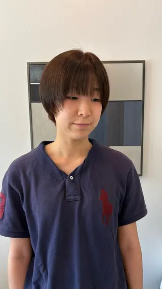ショート カラー Maika/伏見 カラーモデル募集中のヘアスタイル