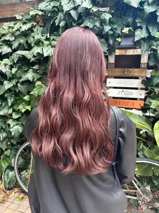 ロング 🤍Nozomi/ オリーブカラー🌿のヘアスタイル