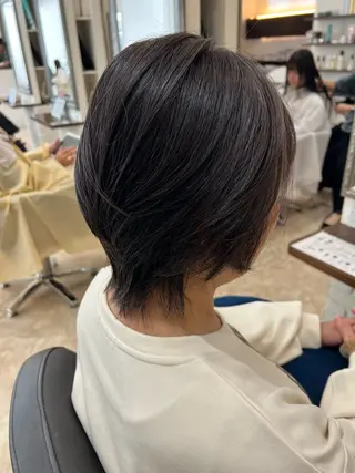 ショート 小泉 加那のヘアスタイル