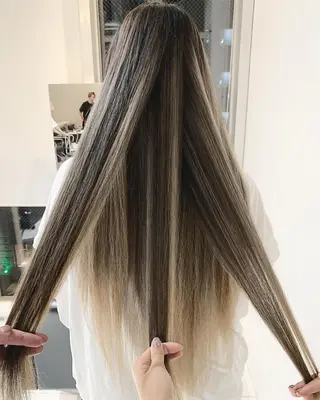 ロング カラー ヘアアレンジ 髪質改善land千葉所属・阿部 圭悟のヘアスタイル