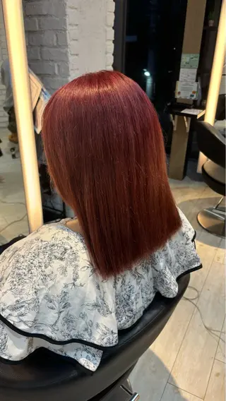 カラー miyu/ボブ/ 透明感カラー/栄のヘアスタイル