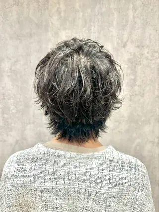 ショート パーマ メンズ パーマ特化美容師 🔥Yoshiyaのヘアスタイル