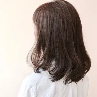 ミディアム 永井 悠大のヘアスタイル
