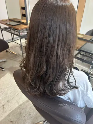 セミロング カラー miri.. 久留米のヘアスタイル