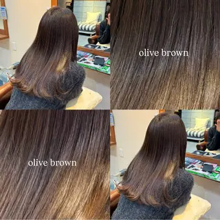 カラー Revie  hair所属・Hiyori/透明感 矢場町/栄のヘアスタイル