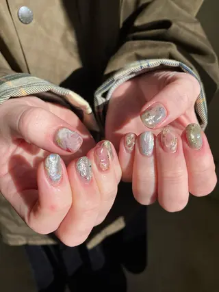 ネイル 草加ニュアンスネイル 🌚hersのネイルデザイン