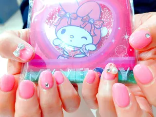 ネイル 鐙 桃華のネイルデザイン