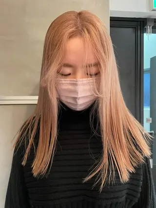 ロング カラー classic 新横浜所属・大人girly🛋️ 🤍yukakoのヘアスタイル