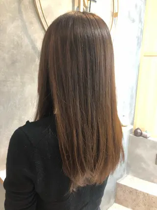 セミロング カラー 徳光 辰弥のヘアスタイル