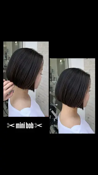 ショート レイヤーカット/ボブ 🪐花木 香菜のヘアスタイル