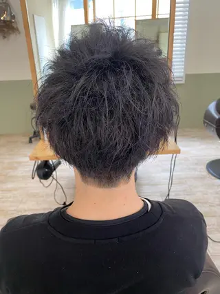 カラー メンズ Cuore 清尾 浩昭のヘアスタイル