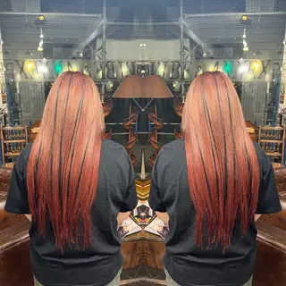 ロング カラー レイヤー/ボブ/ ミニボブ/AOIのヘアスタイル