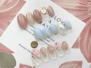 ネイル CIAL鶴見店 アプレラプリュイのネイルデザイン