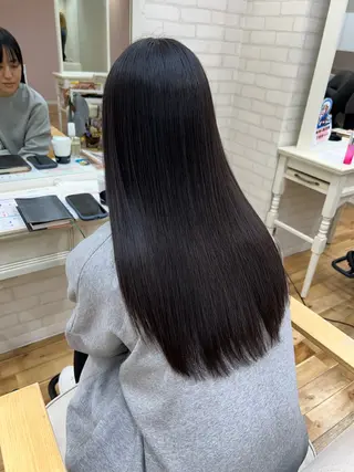 ロング 一樹ハイトーン/ブリ ーチ/透明感カラーのヘアスタイル