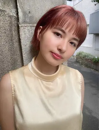 ショート カラー 🫧似合わせヘア/ 副店長＊千葉のヘアスタイル