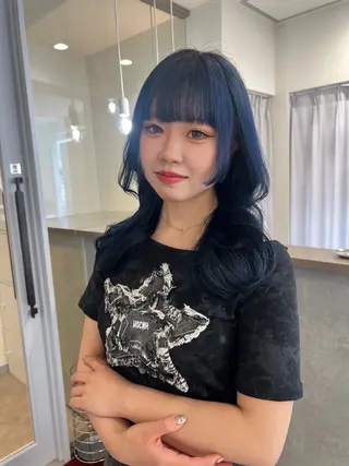ロング Elsa the leap元町店所属・Elsa アヤカのヘアスタイル