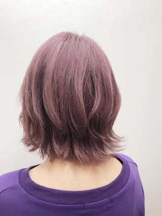 ミディアム カラー Crystal 船橋のヘアスタイル