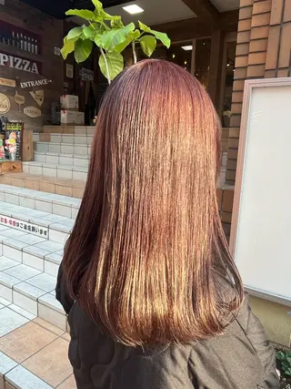 ミディアム カラー ハイトーン/レイヤー 💜Akaneのヘアスタイル