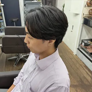 パーマ メンズ メンズサロン　アソビ元町店所属・メンズカット✨ メンズパーマ聖のヘアスタイル