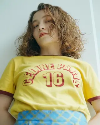 カラー パーマ ボブ/透明感カラー /坂口恵梨子のヘアスタイル