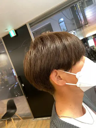 ショート メンズ 銀座骨格診断似合わせ 美容師中島年紀のヘアスタイル