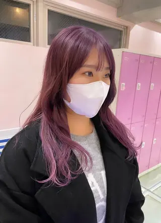 カラー 色落ち綺麗透明感カラ /ボブ/ナカツヒカルのヘアスタイル