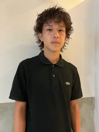 パーマ メンズ 高村 怜のヘアスタイル