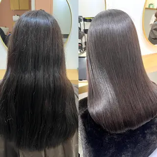ロング 縮毛矯正/髪質改善 中村吉孝のヘアスタイル