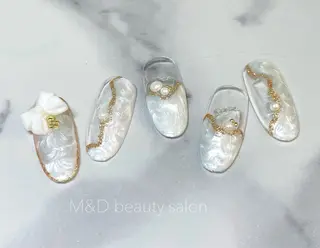 ネイル M&D BeautySalon銀座店所属・M&D 銀座店のネイルデザイン