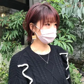 ショート カラー 松田 卓也のヘアスタイル