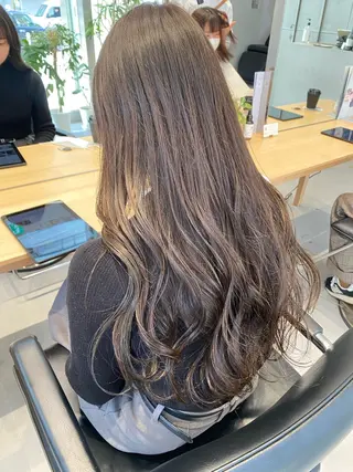 ロング カラー 風香🪼レイヤー /透明感カラーのヘアスタイル