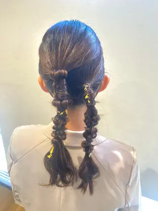 セミロング ヘアアレンジ 新谷 桃子のその他イメージ