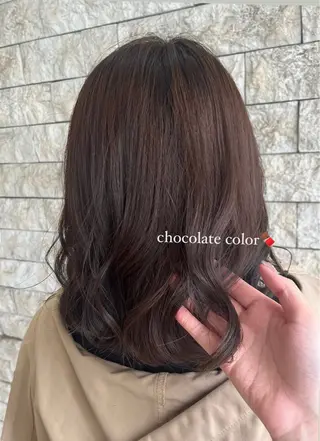 ミディアム カラー 透明感カラー／ 艶感カラー／RAMUのヘアスタイル