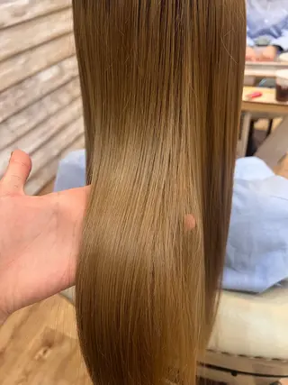 ロング カラー パーマ plaatje 橋本店所属・plaatje🌿 moeのヘアスタイル