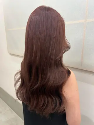 ロング カラー ヘアアレンジ 村岡 夏美のその他イメージ