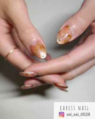 ネイル caress  nail カレスネイル　代々木上原所属・カレスネイル さいのネイルデザイン